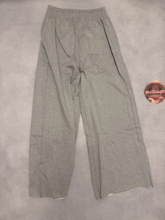 штаны Vetements baggy sporty grey pants acne studios nofaith — фото 5