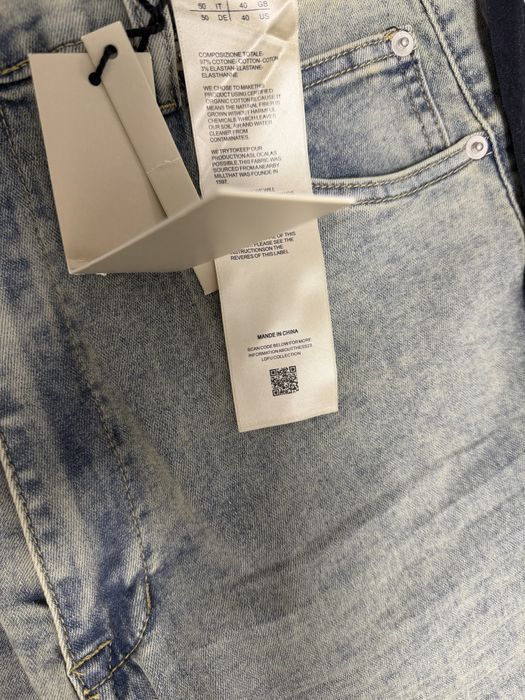 штаны джинсы клеш фларед Rick Owens Flared jeans M L — фото 2