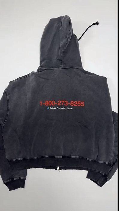 зип худи Grailz Project G/R M L vetements balenciaga — фото 4