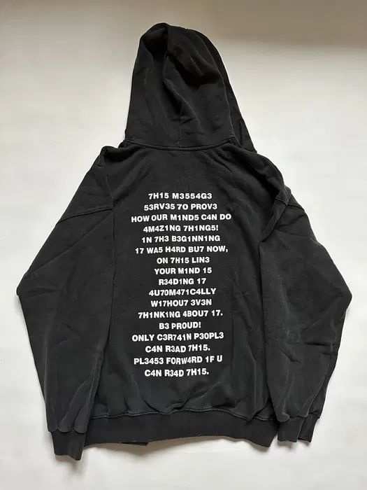 зип худи  Vetements Brain Power M L maison margiela — фото 5
