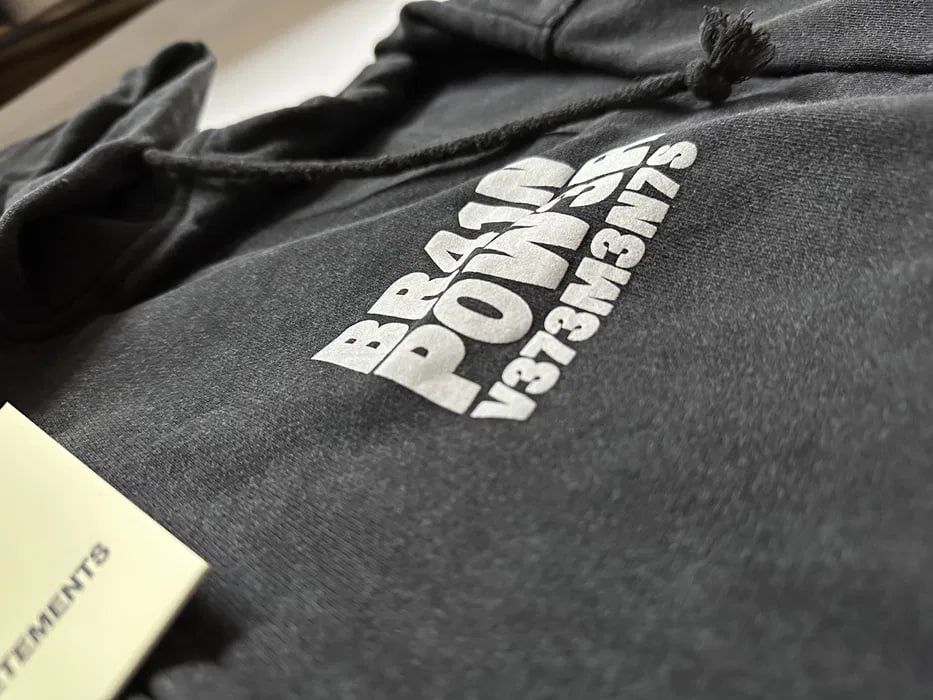 зип худи  Vetements Brain Power M L maison margiela — фото 6