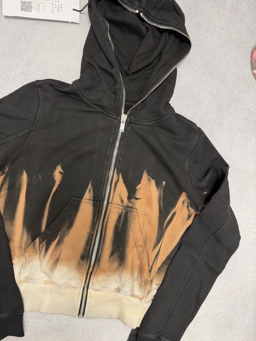 зип худи Rick Owens fire zip up drkshdw balenciaga maison margiela — фото 2