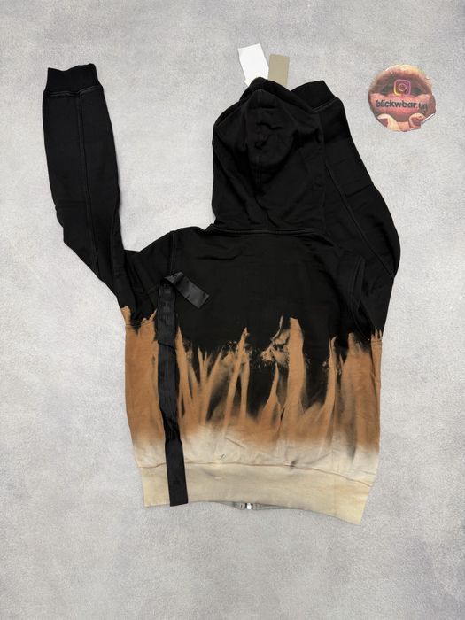 зип худи Rick Owens fire zip up drkshdw balenciaga maison margiela — фото 4