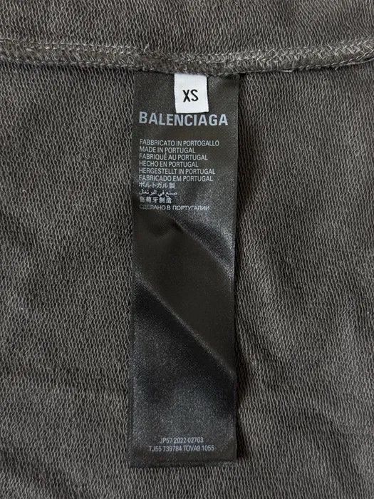 зип худи Balenciaga gaffer logo political dirty zip up vetements proje — фото 4