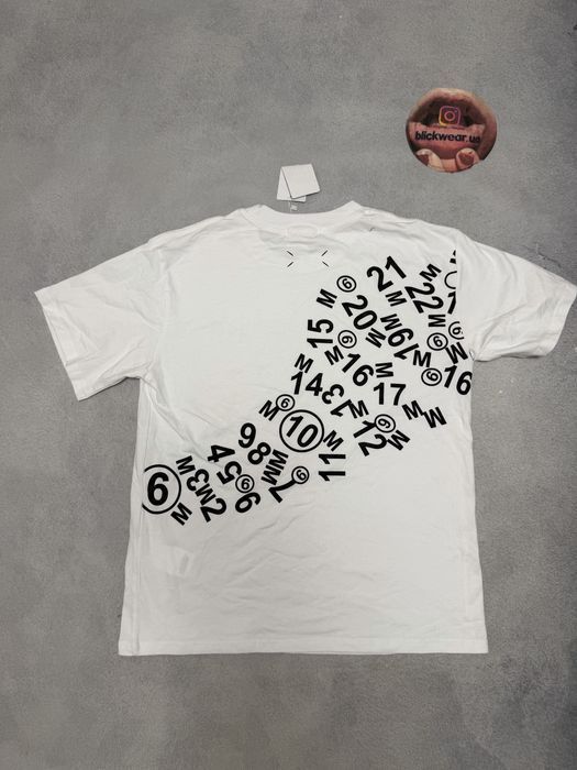 футболка Maison Margiela X tommy cash tee white M L vetements balencia — фото 4