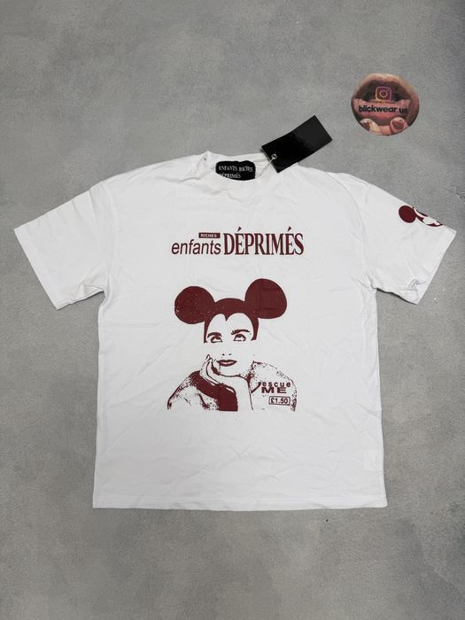 футболка Enfants Riches deprimes Lust Mickey M L vetements Balenciaga