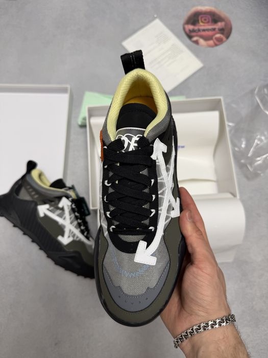 кроссовки Off white Odsy 1000 camo green black 42 43 off white raf sim — фото 2