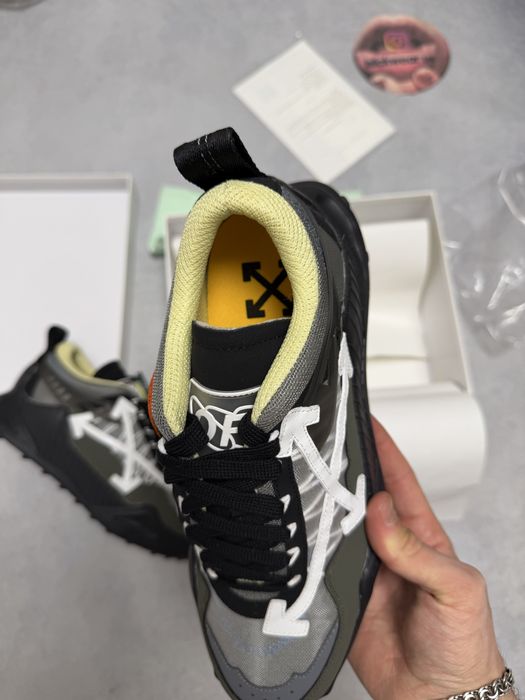 кроссовки Off white Odsy 1000 camo green black 42 43 off white raf sim — фото 3