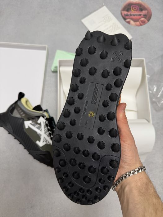 кроссовки Off white Odsy 1000 camo green black 42 43 off white raf sim — фото 4