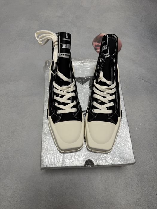 кеды кроссовки Rick Owens Turbodrk 42 43 DRKSHDW converse balenciaga