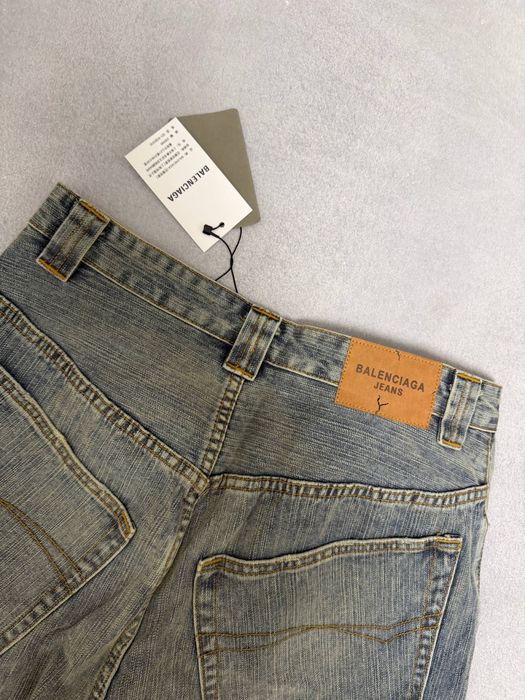штани джинси Balenciaga Logo jeans M L Vetements rick owens  project — фото 5