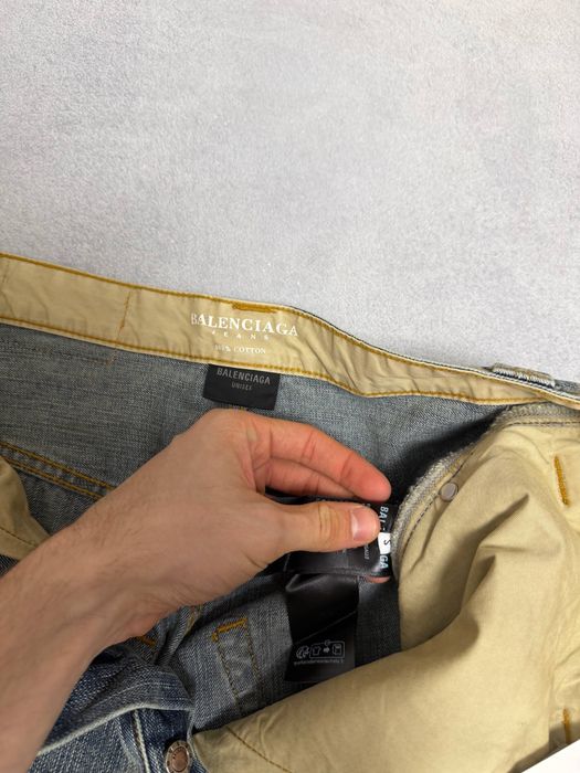 штани джинси Balenciaga Logo jeans M L Vetements rick owens  project — фото 8