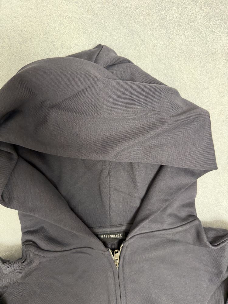 зип худи Balenciaga Offshore Zip up Skate skater vetements rick owens — фото 3
