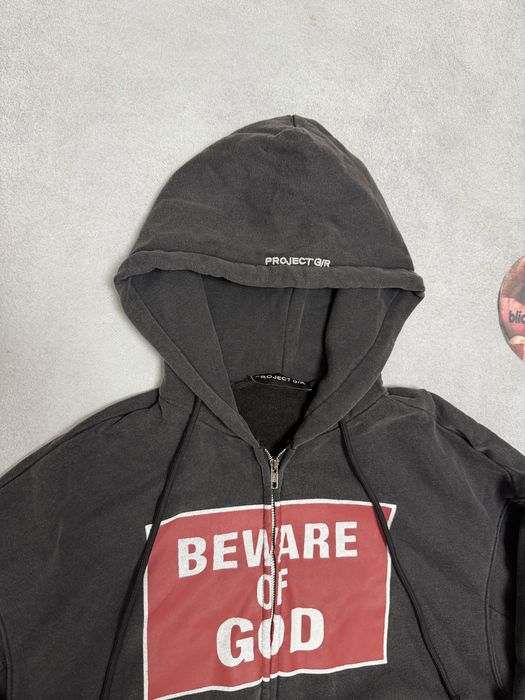 зип худи Project gr grailz protocol index Beware of god balenciaga — фото 2