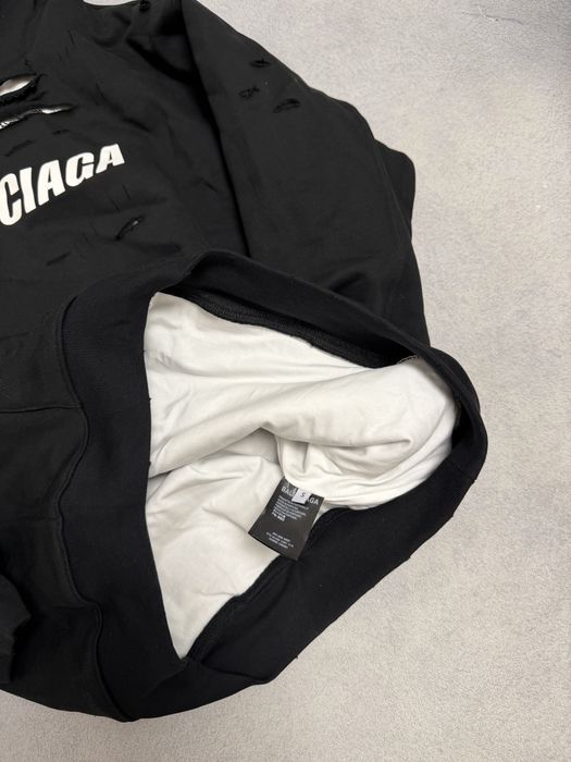 худи Balenciaga Black S M L vetements rick owens raf simons — фото 4