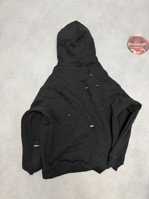 худи Balenciaga Black S M L vetements rick owens raf simons — фото 5
