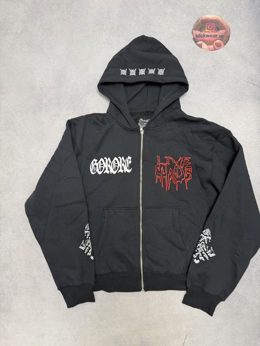 зип худи мерч Chrome Hearts agreat zip hoodie