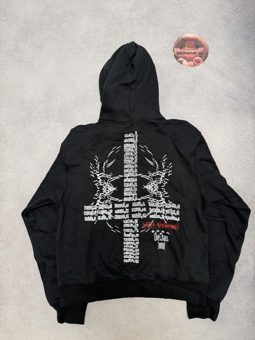 зип худи мерч Chrome Hearts agreat zip hoodie — фото 3