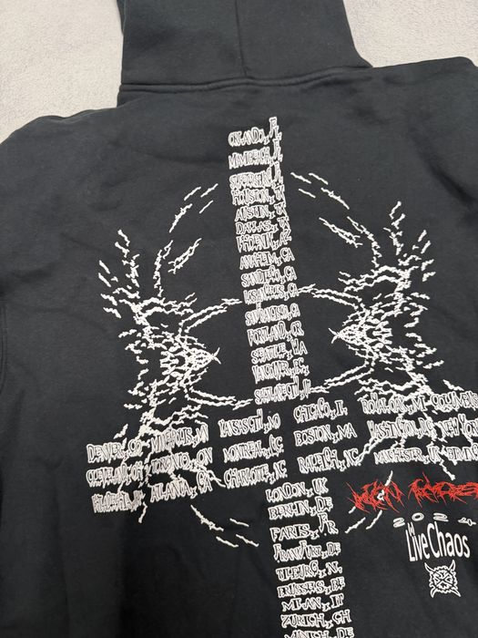 зип худи мерч Chrome Hearts agreat zip hoodie — фото 4