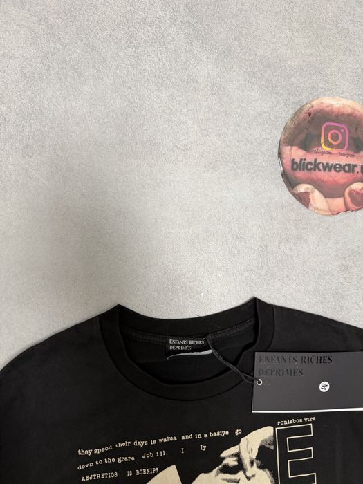 лонгслив Enfants Riches deprimes logo longsleeve S M L rick owens — фото 3