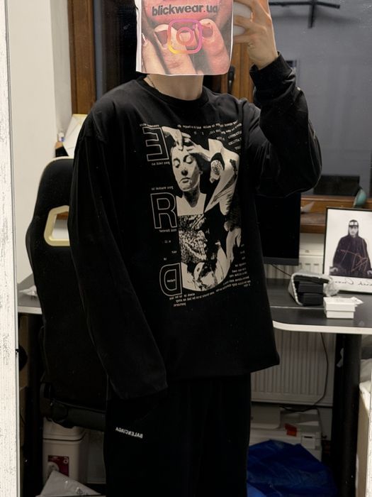 лонгслив Enfants Riches deprimes logo longsleeve S M L rick owens — фото 6
