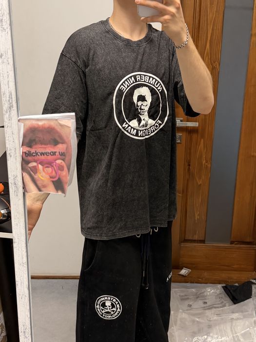футболка Number nine Foreign man tee s m l undercover rick owens mm6 — фото 5