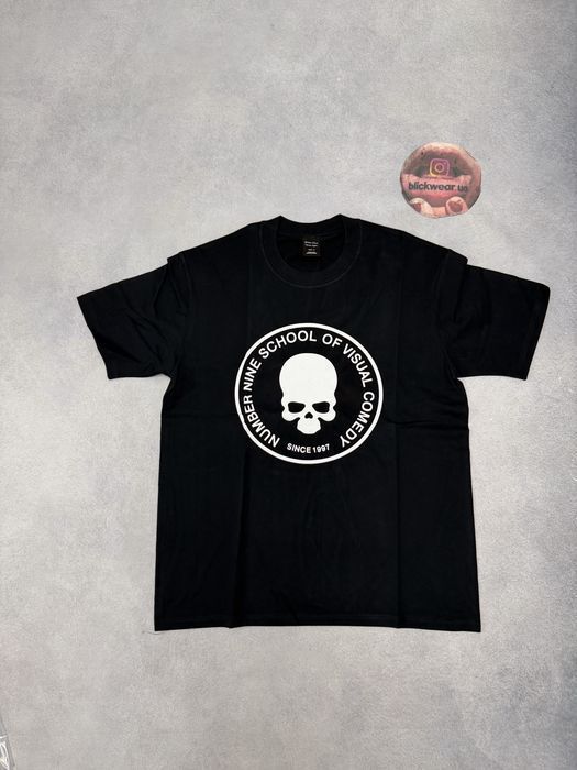 футболка Number Nine School of vision tee black M L undercover mm6