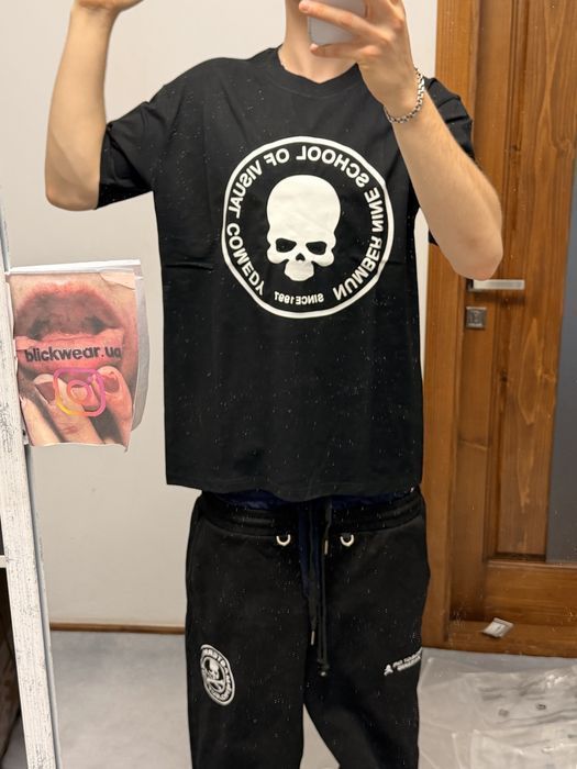 футболка Number Nine School of vision tee black M L undercover mm6 — фото 5