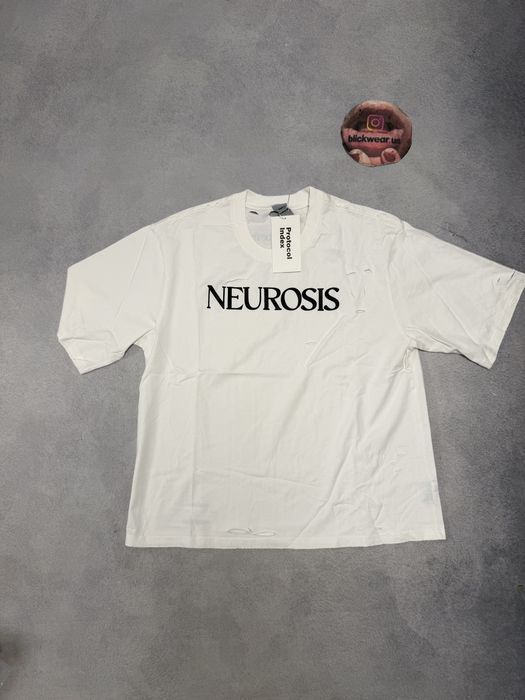 футболка Protocol index project gr white Neurosis tee balenciaga mm6