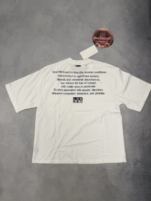 футболка Protocol index project gr white Neurosis tee balenciaga mm6 — фото 3