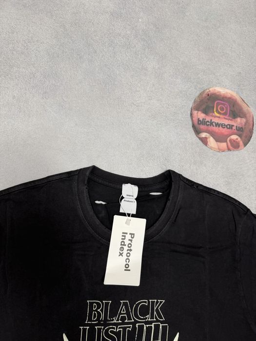 футболка Protocol Index project gr Black list 2026 balenciaga vetement — фото 2