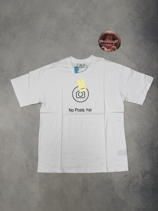 футболка Vetements No post yet tee Balenciaga rick owens maisob margie