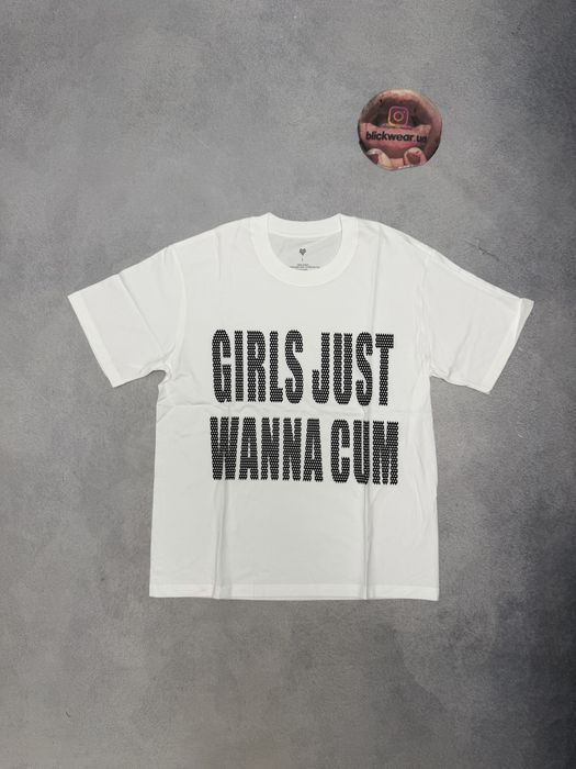 Футболка мерч Ken Carson Girl Wanna balenciaga rick owens vetements