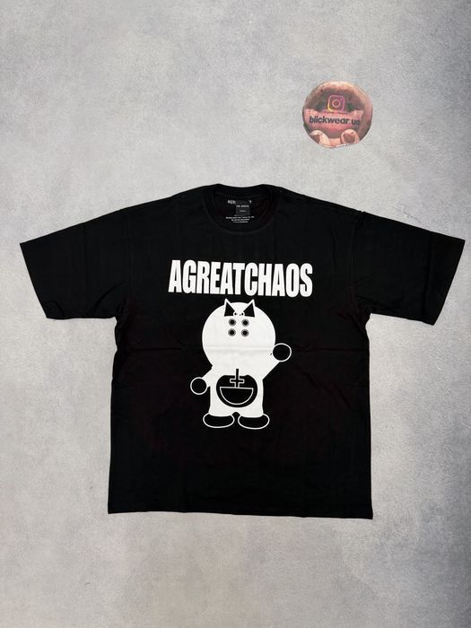 футболка Ken Carson Agreat Chaos black M L balenciaga vetements rick