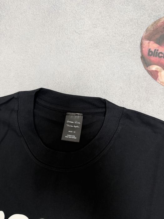 футболка Number Nine Touch me im sick tee black M L vetements balenci — фото 3