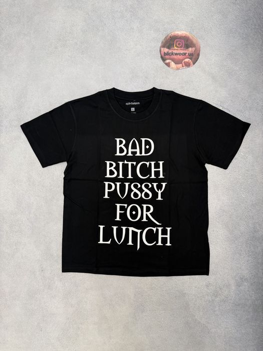 футболка Ken Carson Bad b  pus for lunch balenciaga vetements rick owens