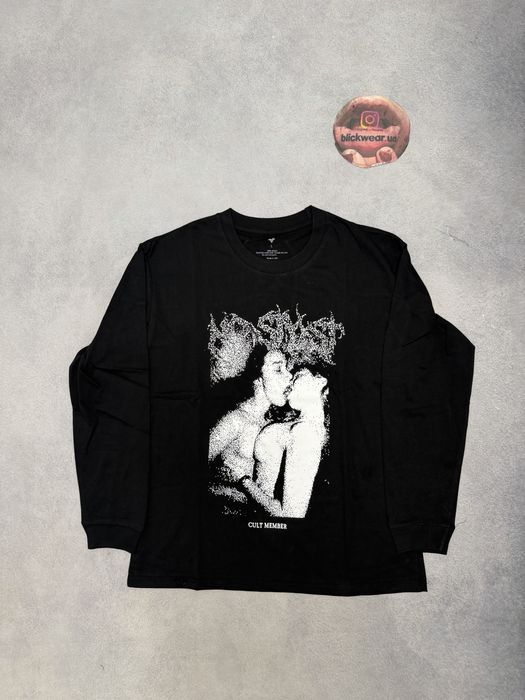 лонгслив Destroy Lonely Merch  girl kisses balenciaga vetements rick owens