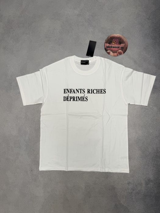 футболка Enfants Riches deprimes Logo white tee S M l