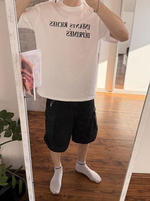 футболка Enfants Riches deprimes Logo white tee S M l — фото 4