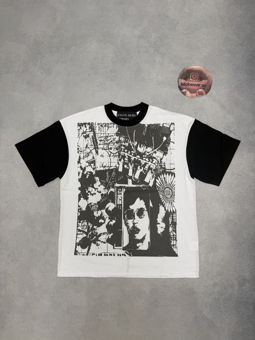 футболка Enfants Riches deprimes Regression tee white S M L Vetements Balennciaga rick owens