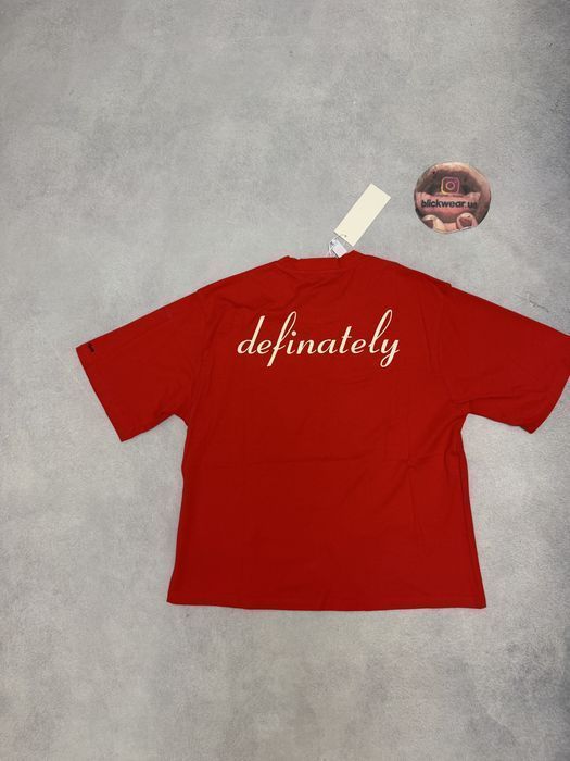 футболка Project gr  Definelly tee red S M L Vetements balenciaga rick owens — фото 3
