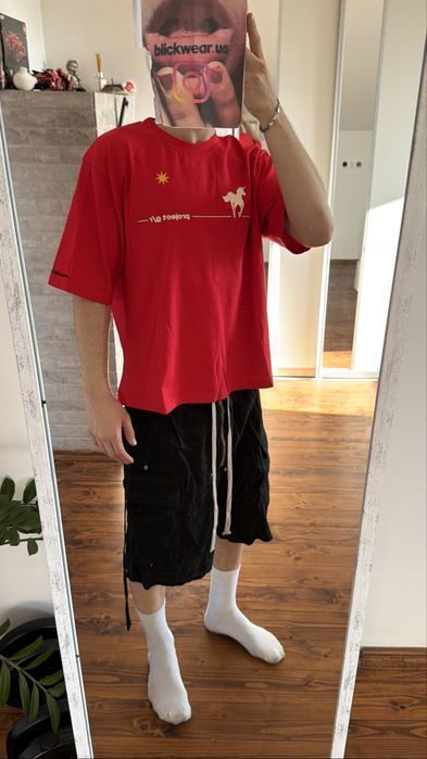 футболка Project gr  Definelly tee red S M L Vetements balenciaga rick owens — фото 6