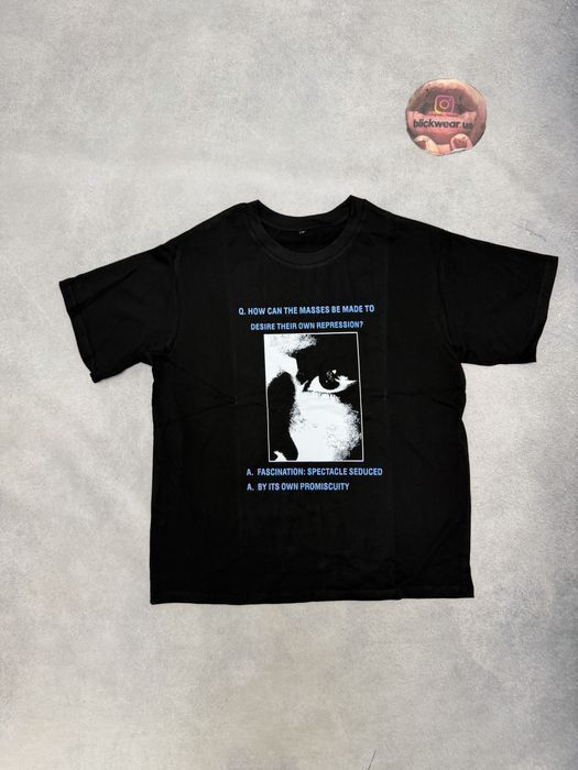 футболка Enfants Riches deprimes logo erd eye balenciaga vetements rick owens