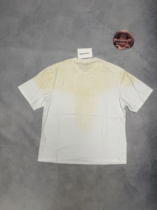 футболка Acne studios White logo tee S M L Stockholm balenciaga rick owens vetements maison margiela — фото 4