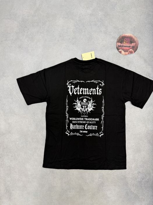 футболка Vetements S M L retr vogue — фото 3