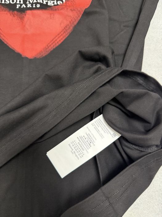 футболка Maison Margiela Black Hearts S M L vetements balenciaga rick owens maison margiela — фото 3