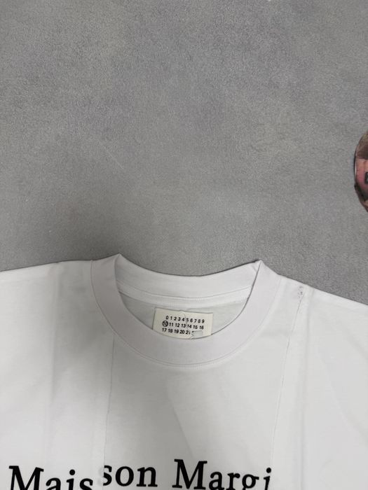 футболка Maison Margiela Deconstructed tee S M L Mm6 — фото 2