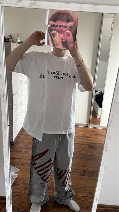 футболка Maison Margiela Deconstructed tee S M L Mm6 — фото 7