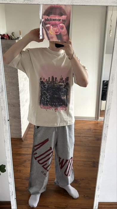 футболка Balenciaga City of angels tee white S M L — фото 6