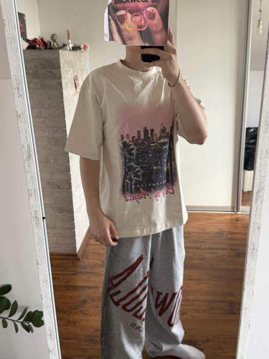 футболка Balenciaga City of angels tee white S M L — фото 7